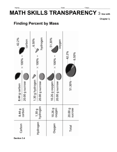 Armando Alejandro Cardenas Rifka - Math Skills Visual Finding Percent by Mass