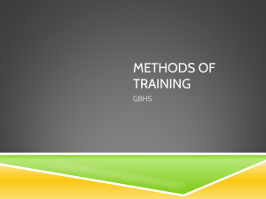 4. Methods Of Training y10.ppt