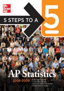 AP Statistics 2008-2009