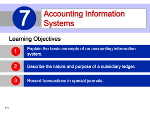 Accounting Principle - Chapter 7 