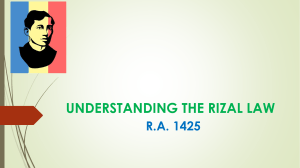 1.-PPT-UDERSTANDING-THE-RIZAL-LAW