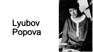 Lyubov Popova
