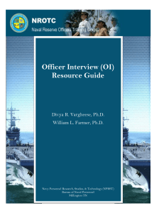 Officer Interview Reference Guide 2015