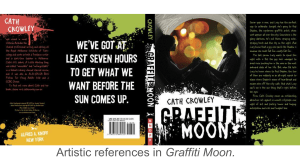 1.2 Artistic references GraffitiMoon - Cath Crowley