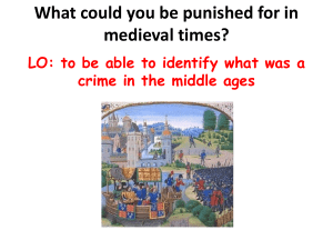 Medieval punishment 