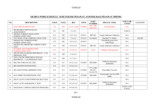 work schedule avio