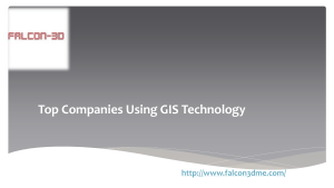 Top Companies Using GIS Technology