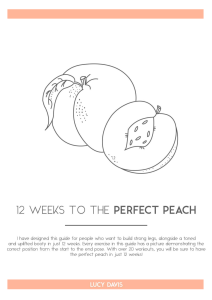 12 Weeks to the Perfect Peach - Lucy Davis Compressed