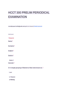 Copy of Copy of HCCT 300 PRELIM PERIODICAL EXAMINATION