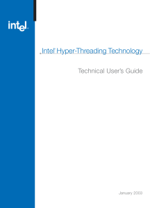 hyper-threading user guide