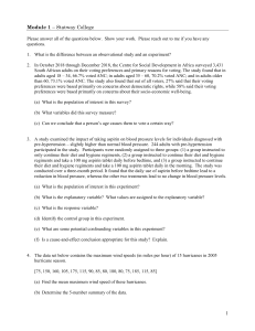 Test 1 Mock Question Paper