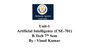 AI Unit-1