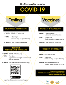 fall 2021 covid testing vaccine info combined