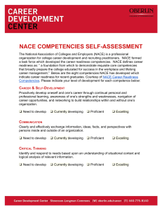  NACE Competencies Handout (1)