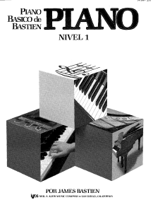 Bastien piano nivel 1 1ª parte