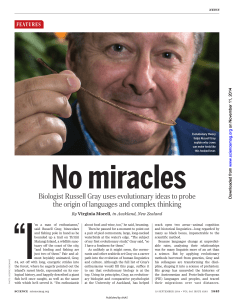 No Miracles (Morrell 2014)
