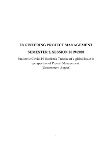 Engineering Project Management Assignment 