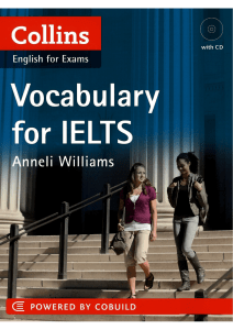 1 Collins Vocabulary for IELTS Book