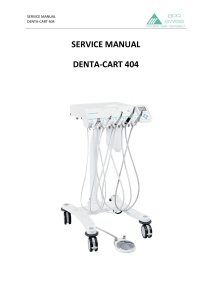 Service Manual Denta-Cart 404 2019 04 E