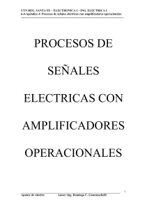 Procesos de Señales Eléctricas AMOP