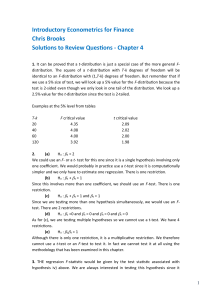 pdfcoffee.com chapter-4-solutions-solution-manual-introductory-econometrics-for-finance-pdf-free