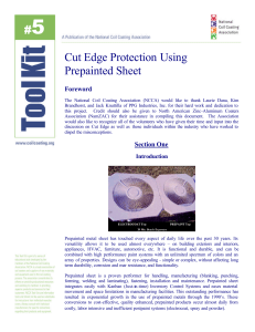 ToolKit5 Cut Edge Protection Using Prepainted Sheet