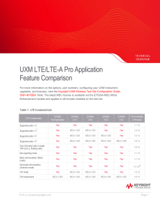 UXM-LTE-LTE-A-Pro-Application-Feature-Comparison