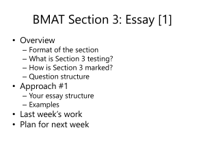 BMAT Section 3