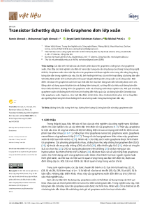 Twisted Graphene Schottky Transistor Analysis