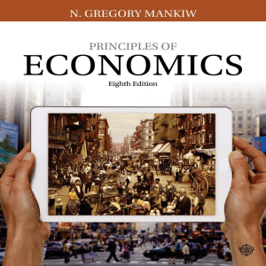 PRINCIPLES OF ECONOMICS - 8th Edition