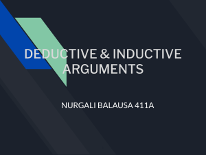  Deductive and Inductive Arguments-2