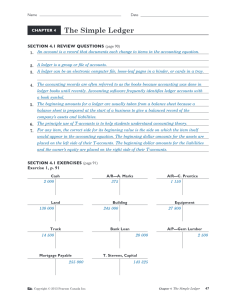 Chapter 4 Accounting