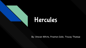 Hercules  A Hero's Journey