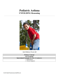 1. Clinical Day 1 Case Study STUDENT-Peds Asthma