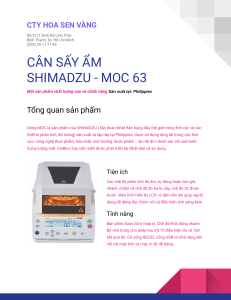Brochure Can Say Am Shimadzu Moc63