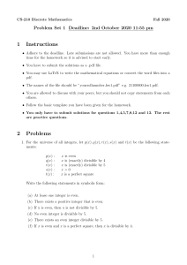 CS210 Logic Homework1