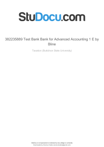 382235889-test-bank-bank-for-advanced-accounting-1-e-by-bline