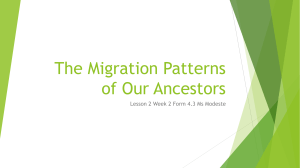 Class Presentation Notes Migration and Settlement (1)