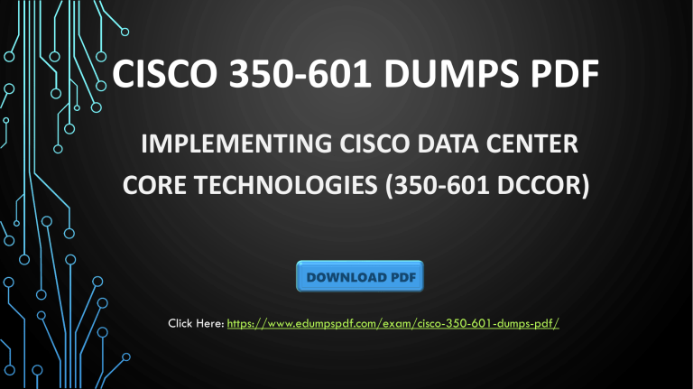 350-601 Trustworthy Dumps