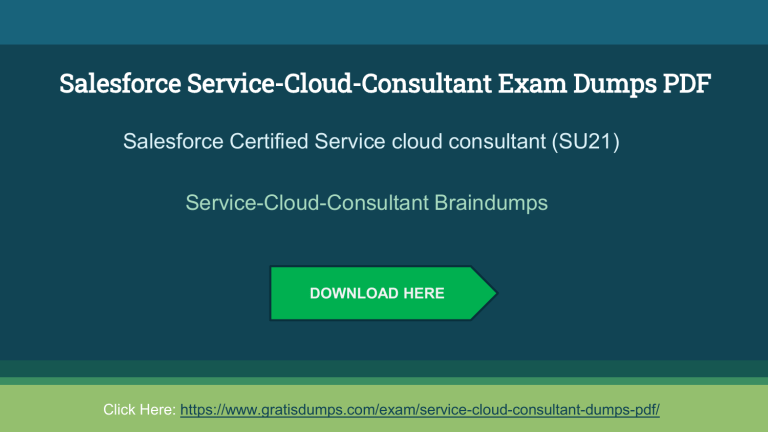 100% Service-Cloud-Consultant Exam Coverage