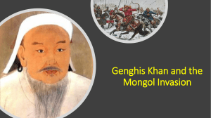 Genghis Khan biography