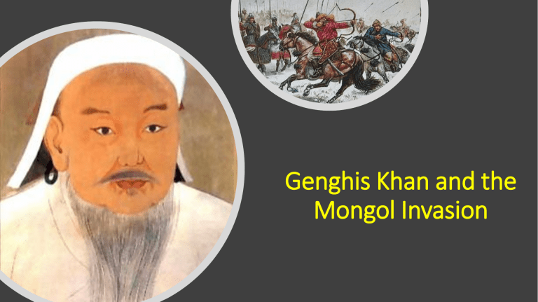 short biography of genghis khan