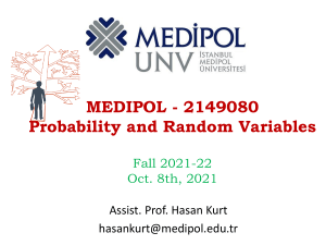 MEDIPOL-2149080 - Lecture 1 - Course Intro