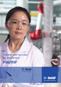 PolyTHF elastomers from BASF