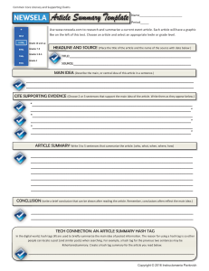 ArticleAnalysis