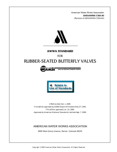 C504-00 Rubber-Seated Butterfly Valves