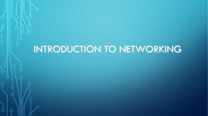 Introduction to Networking Complete
