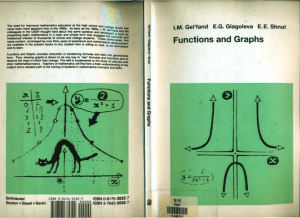 Functions and Graphs Textbook