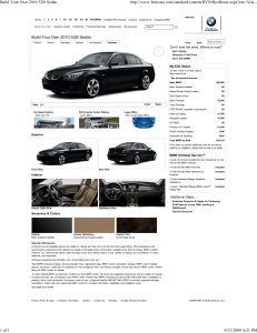 2010 528i Sedan - Black with options