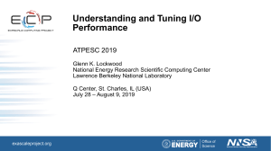 ATPESC 2019 Track-3 8 8-2 415pm Lockwood-Understanding and Tuning IO Performance